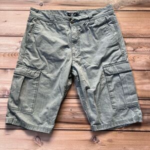 Men's Casual Grey Cargo Shorts